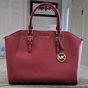 Michael Kors Red Handbag NWT